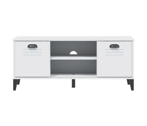 Apavu Skapis Viken, 106X35X45 Cm, Balts, Inženierijas Koks Vidaxl