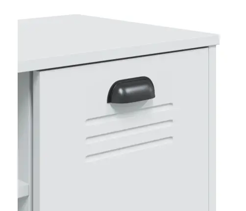 Apavu Skapis Viken, 106X35X45 Cm, Balts, Inženierijas Koks Vidaxl