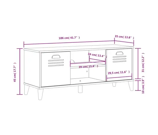 Apavu Skapis Viken, 106X35X45 Cm, Melns, Inženierijas Koks Vidaxl