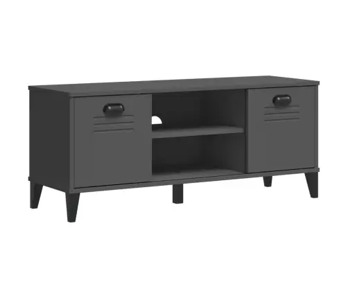 Jalatsipink "Viken", Antratsiithall, 106X35X45 cm Tehispuit