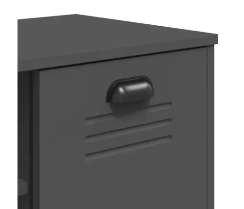 Jalatsipink "Viken", Antratsiithall, 106X35X45 cm Tehispuit