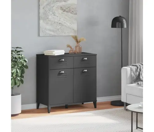 Puhvetkapp "Viken", Antratsiithall, 80 X 40 X 80 cm Tehispuit