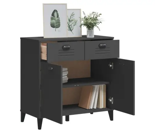 Puhvetkapp "Viken", Antratsiithall, 80 X 40 X 80 cm Tehispuit