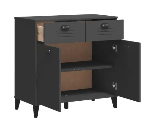 Puhvetkapp "Viken", Antratsiithall, 80 X 40 X 80 cm Tehispuit