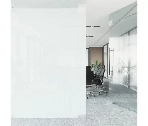 Loga Plēve, Matēta, Balta, 45X500 Cm, Pvc Vidaxl