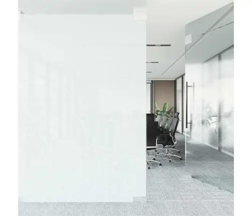 Loga Plēve, Matēta, Balta, 60X1000 Cm, Pvc Vidaxl