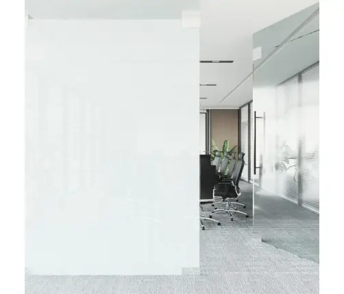 Loga Plēve, Matēta, Balta, 90X500 Cm, Pvc Vidaxl