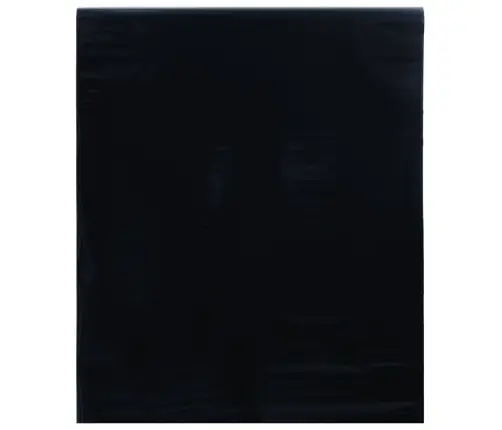 Loga Plēve, Matēta, Melna, 45X1000 Cm, Pvc Vidaxl