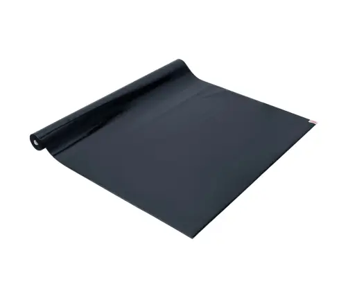 Loga Plēve, Matēta, Melna, 45X1000 Cm, Pvc Vidaxl