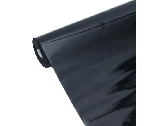 Loga Plēve, Matēta, Melna, 90X500 Cm, Pvc Vidaxl