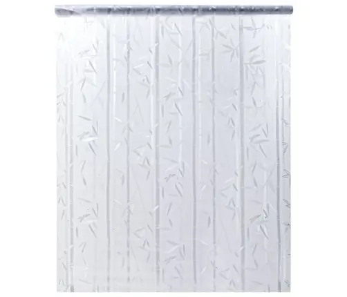 Loga Plēve, Matēta, Bambusa Raksts, 60X500 Cm, Pvc Vidaxl