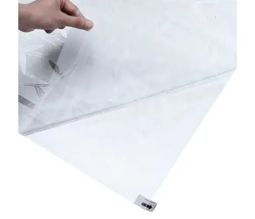 Loga Plēve, Matēta, Bambusa Raksts, 60X500 Cm, Pvc Vidaxl