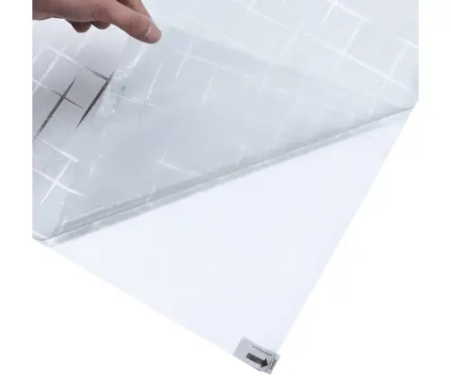 Loga Plēve, Matēta, Zvaigžņu Raksts, 60X500 Cm, Pvc Vidaxl