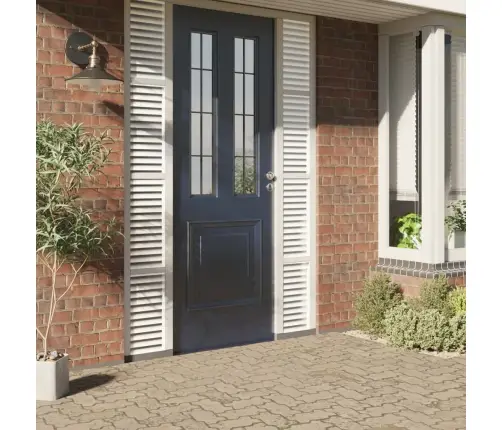 Loga Plēve, Matēta, Svītru Raksts, 45X500 Cm, Pvc Vidaxl