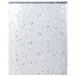 Loga Plēve, Matēta, Puķes Raksts, 90X500 Cm, Pvc Vidaxl