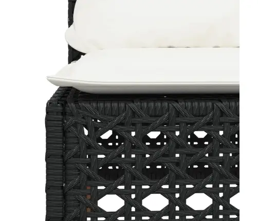 Dārza Dīvāns, Matrači, Bez Roku Balstiem, Melna Pe Rotangpalma Vidaxl Dārza Dīvāns, Matrači, Bez Roku Balstiem, Melna Pe Rotangpalma Vidaxl