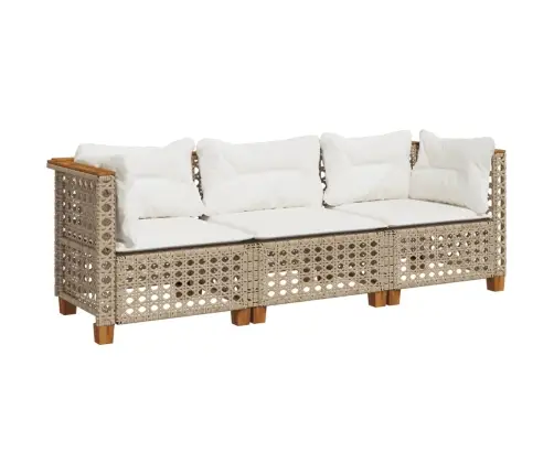 3-Kohaline Aiadiivan Koos Patjadega, Beež, Polürotang