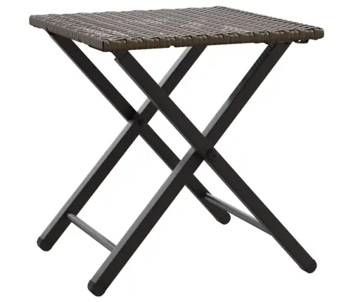 5-Osaline Kokkupandav Aiamööbli Komplekt, Pruun, Polürotang