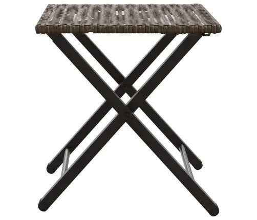 5-Osaline Kokkupandav Aiamööbli Komplekt, Pruun, Polürotang