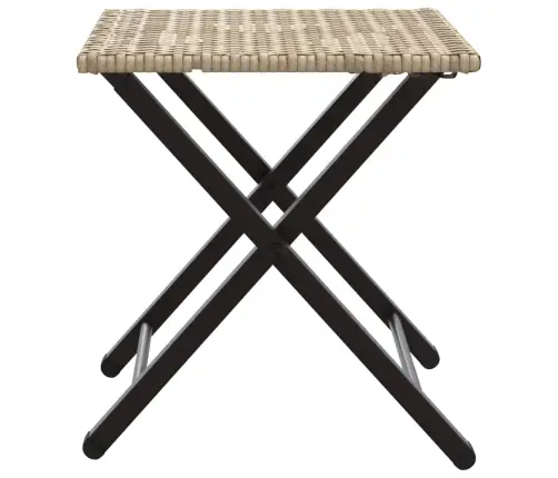 5-Osaline Kokkupandav Aiamööbli Komplekt, Beež, Polürotang