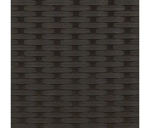 2-Kohaline Aiadiivan Varikatuse Ja Tumbadega, Must, Pe-Rotang