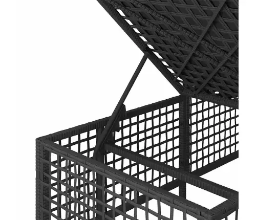 3 Gab Stūra Dārza Dīvānu Komplekts Ar Matračiem, Pe Rotangpalma Vidaxl