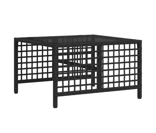 3 Gab Stūra Dārza Dīvānu Komplekts Ar Matračiem, Pe Rotangpalma Vidaxl