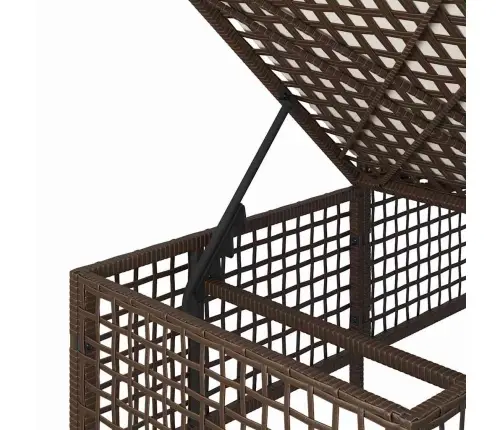 3Gab Stūra Dārza Dīvānu Komplekts, Matrači, Pe Rotangpalma Vidaxl