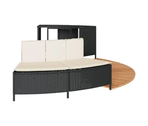 Burbuļvannas Aizsargloks, Melna Pe Rotangpalma, Akācijas Koks Vidaxl