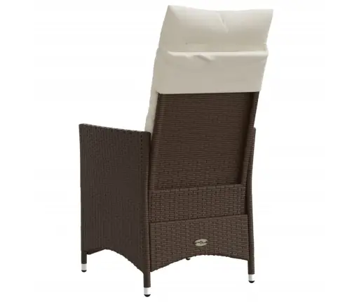 Allalastava Seljatoega Aiatoolid 2 Tk, Patjadega, Pruun