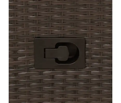 Allalastava Seljatoega Aiatoolid 2 Tk, Patjadega, Pruun