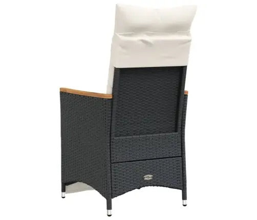 Allalastavad Aiatoolid Koos Istmepadjaga 2 Tk, Must, Polürotnag