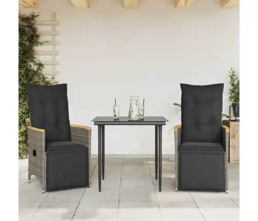 Allalastavad Aiatoolid Koos Istmepadjaga 2 Tk, Hall, Polürotang