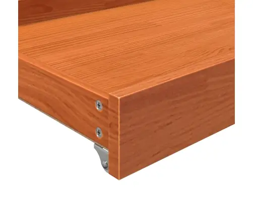 Päevavoodi Sahtlid 2 Tk, Vahapruun, Männipuit