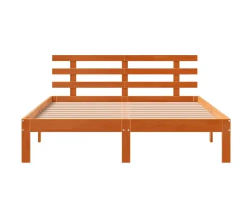 Lovos Rėmas Be Čiužinio, Vaško Ruda, 120X190cm Pušis