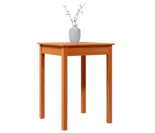 Söögilaud, Vahapruun, 55 X 55 X 75 cm Männipuit