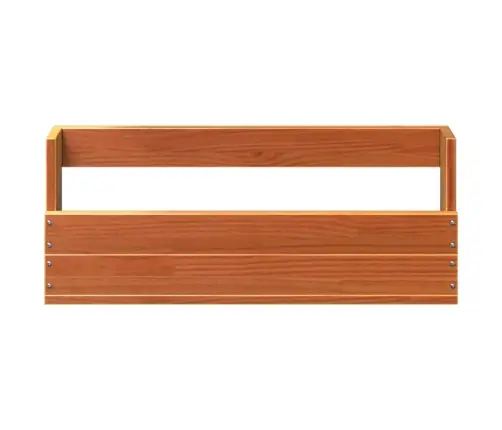 Sienas Apavu Plaukti, 2 Gab., 59X8,5X23,5Cm, Brūns Priedes Koks Vidaxl