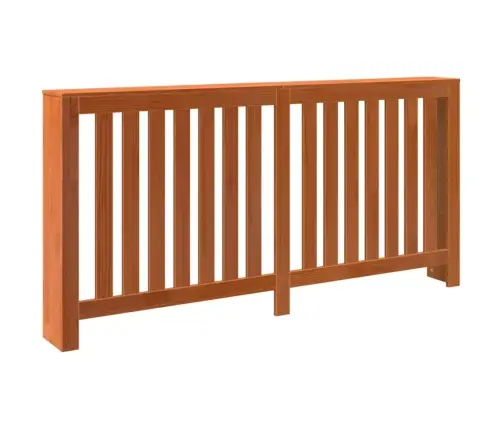 Radiatoriaus Uždangalas, Vaško Rudas, 169X19X84cm Pušis