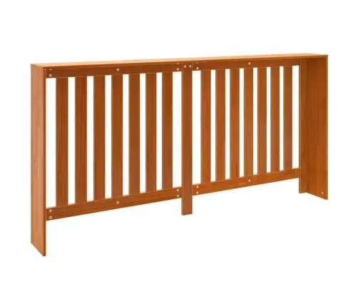 Radiatoriaus Uždangalas, Vaško Rudas, 169X19X84cm Pušis