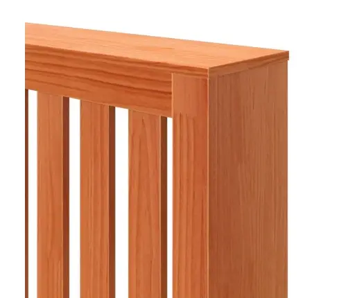 Radiatoriaus Uždangalas, Vaško Rudas, 169X19X84cm Pušis