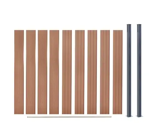 Aiapaneel, Pruun, 180 X 186 cm Wpc