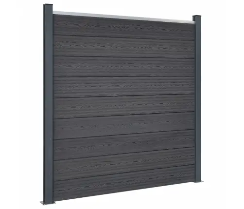 Tvoros Segmento Rinkinys, Pilkos Spalvos, 180X186cm Wpc