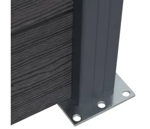 Žoga Paneļu Komplekts, Pelēks, 526X186 Cm, Wpc Vidaxl Žoga Paneļu Komplekts, Pelēks, 526X186 Cm, Wpc Vidaxl