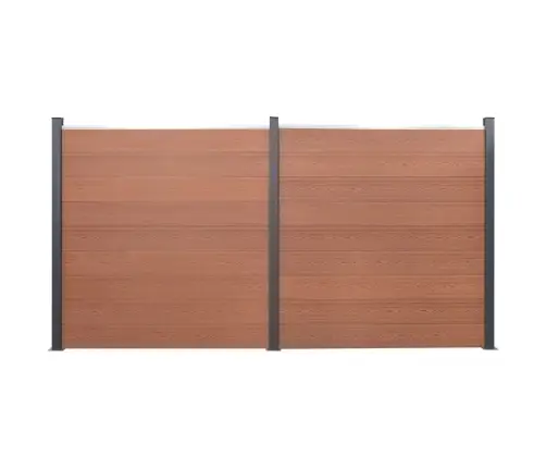 Aiapaneel, Pruun, 353X186 cm Wpc