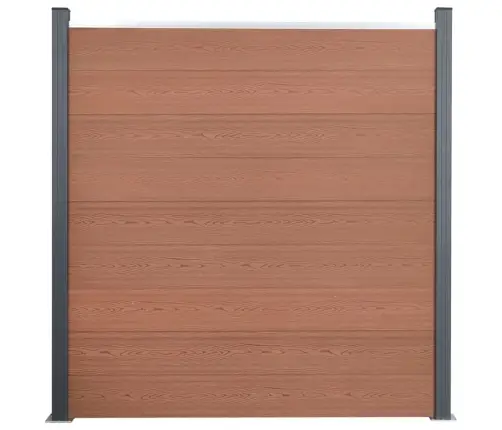 Aiapaneel, Pruun, 872X186 cm Wpc