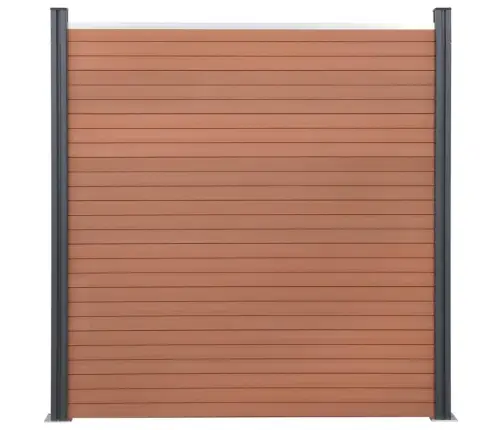 Aiapaneel, Pruun, 872X186 cm Wpc