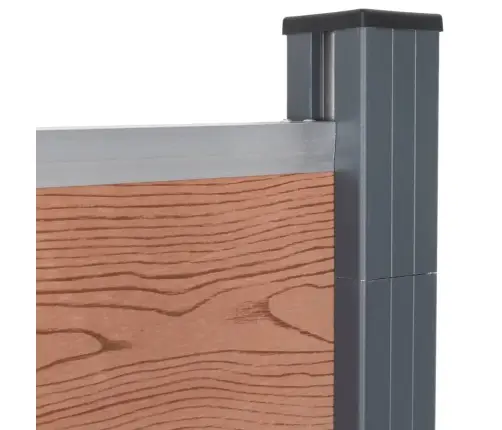 Aiapaneel, Pruun, 872X186 cm Wpc