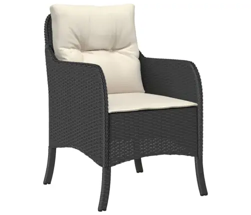 7-Daļīgs Dārza Mēbeļu Komplekts Ar Matračiem, Pe Rotangpalma Vidaxl