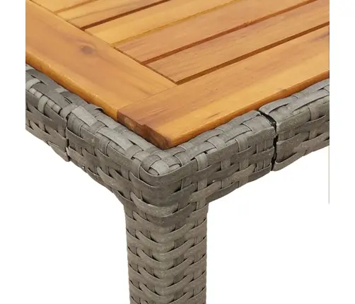 Sodo Komplektas Su Pagalvėlėmis, 3 Dalių, Pilkas, Poliratanas