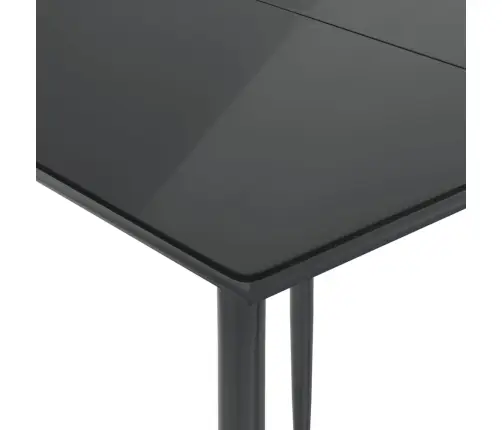 Sodo Komplektas Su Pagalvėlėmis, 3 Dalių, Juodas, Poliratanas